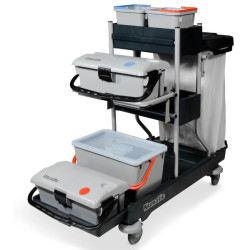 Chariot de ménage à pré-imprégnation Numatic SCG1415 ReFlo - Kit SRK6