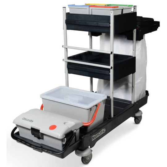 Chariot de ménage à pré-imprégnation Numatic SCG1705 ReFlo - Kit SRK4