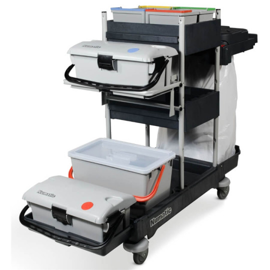 Chariot de ménage à pré-imprégnation Numatic SCG1705 ReFlo - Kit SRK6