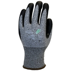 Gant anti-coupure HPPE mousse nitrile noir JAGUAR