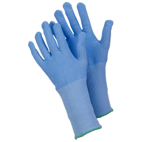 Gant anti-coupure tricot manchette longue