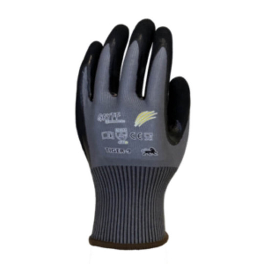 Gant anti-coupure nitrile sablé Adamas TIGER