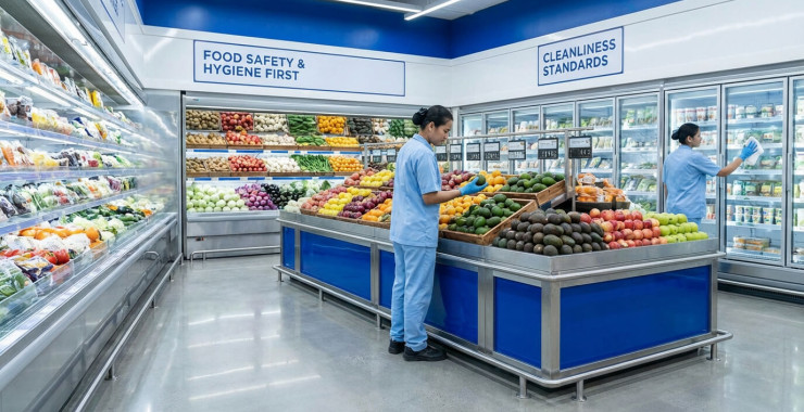 Les règles d'hygiène et de sécurité en grande distribution
