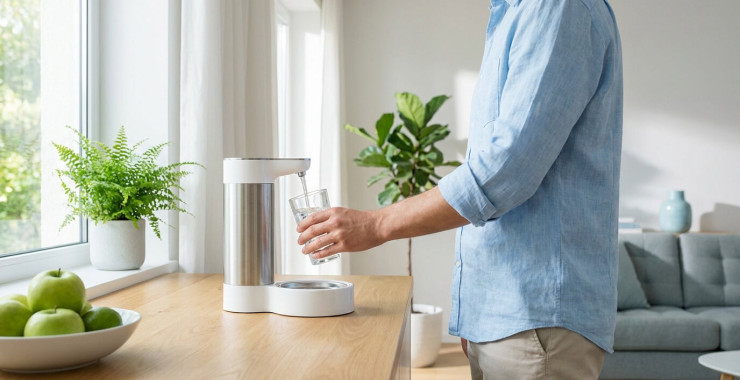 Fontaine à eau pour particulier : l'eau filtrée à domicile