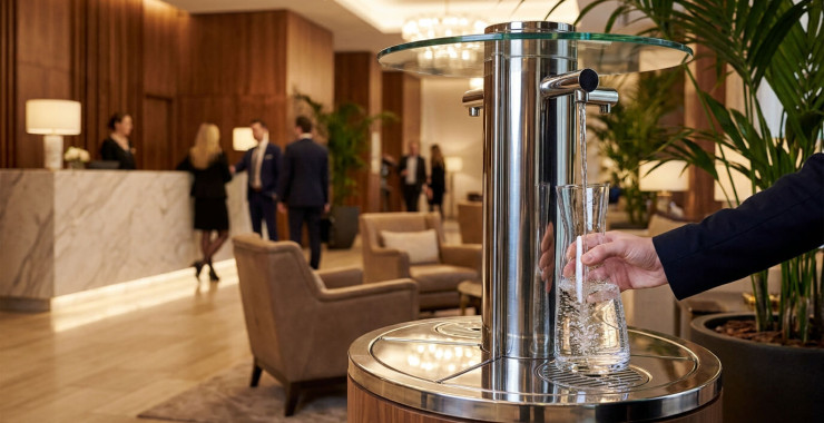 Fontaine à eau pour hôtel : l'excellence pour vos clients