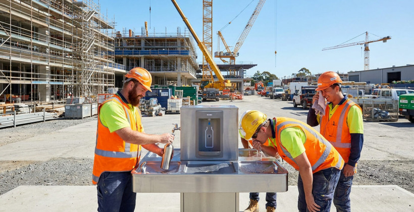 Choisir la meilleure fontaine à eau pour votre chantier