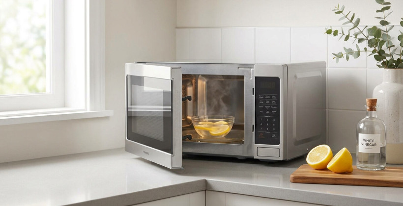 Comment nettoyer le micro-onde avec des astuces naturelles