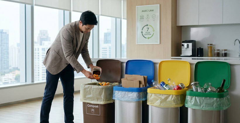 Tri des déchets : loi AGEC et compostage obligatoire