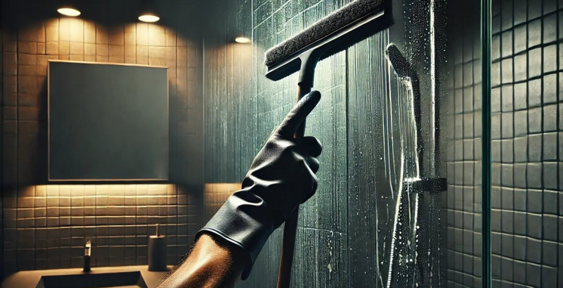 La méthode astucieuse des hôtels pour des parois de douche impeccables.