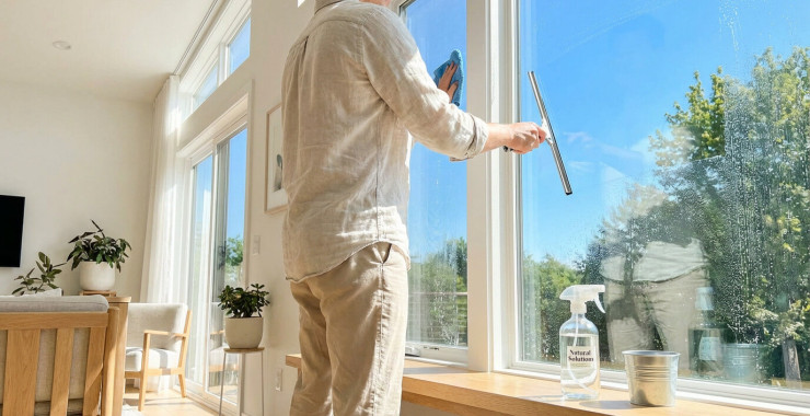 Comment nettoyer des vitres sans trace : finitions impeccables