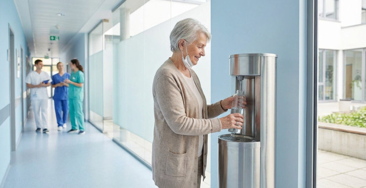 Fontaine à eau établissement de santé : Normes et sécurité